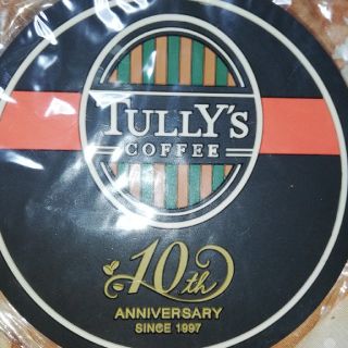 タリーズコーヒー(TULLY'S COFFEE)のタリーズコーヒー　10thアニバーサリーコースター(グラス/カップ)