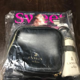 ランバン(LANVIN)のスウィート1月号　雑誌付録付き未開封(ポーチ)