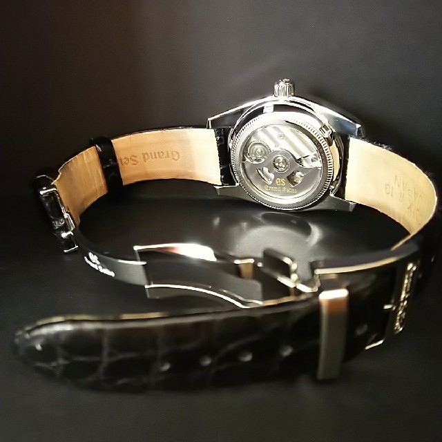 Grand Seiko(グランドセイコー)の美品  グランドセイコー  オートマ  旧ロゴWネーム メンズの時計(腕時計(アナログ))の商品写真