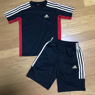 アディダス(adidas)のアディダス　ハーフパンツセット(Tシャツ/カットソー)