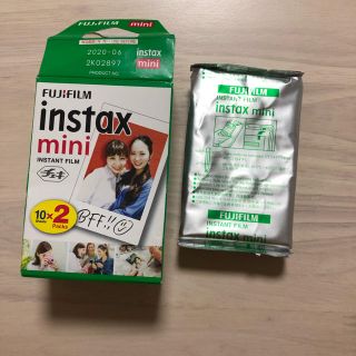 フジフイルム(富士フイルム)のinstax mini フィルム 10枚(フィルムカメラ)