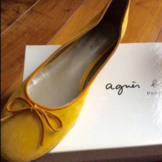 アニエスベー(agnes b.)のアニエス　ベー  バレリーナシューズ　未使用品　Agnes b(バレエシューズ)