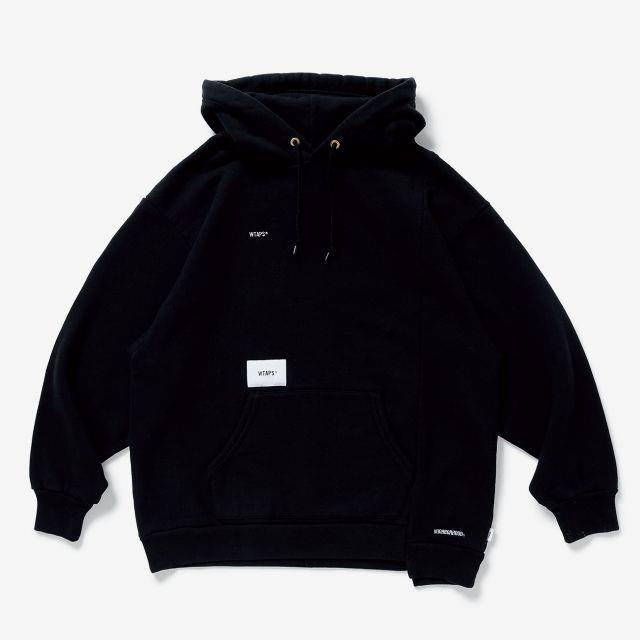 wtaps クロスボーン　パーカー　L 黒　DESIGN HOODED 03