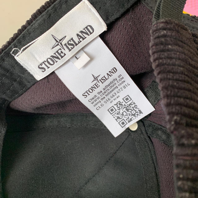 STONE ISLAND(ストーンアイランド)のStone Island コーデュロイキャップ メンズの帽子(キャップ)の商品写真