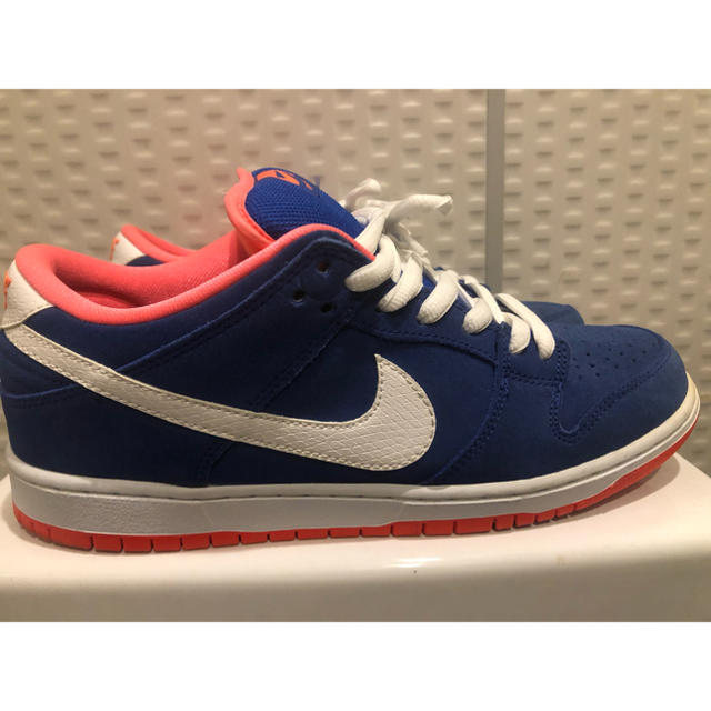 スニーカー極美品 2014 NIKE DUNK LOW PRO SB ゲームロイヤル