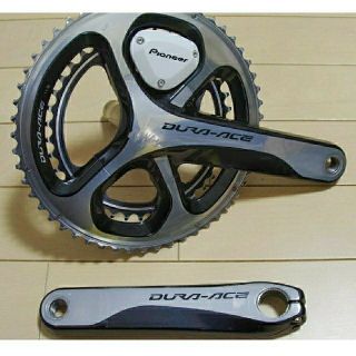 パイオニア(Pioneer)のDura Ace 9000 172.5 パイオニア ペダリングモニター 両足計測(パーツ)