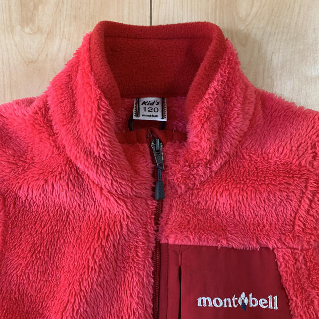 mont bell(モンベル)のmont-bell キッズフリースベスト　120 キッズ/ベビー/マタニティのキッズ服女の子用(90cm~)(ジャケット/上着)の商品写真