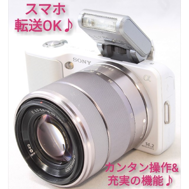 小型軽量ボディ ミラーレス一眼　SONY NEX-3