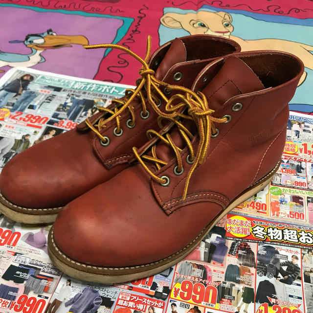 REDWING(レッドウィング)のレッドウィング/アメリカ製・レザー・ブーツ メンズの靴/シューズ(ブーツ)の商品写真