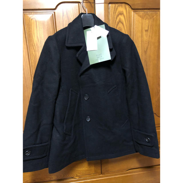 TOMORROWLAND(トゥモローランド)のTOMORROWLAND BLUE WORK Pコート XS メンズのジャケット/アウター(ピーコート)の商品写真