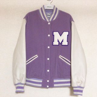 スタジャン(レディース)(パープル/紫色系)の通販 82点(レディース スタジャン(レディース)(パープル/紫色系)の通販 82点(レディース