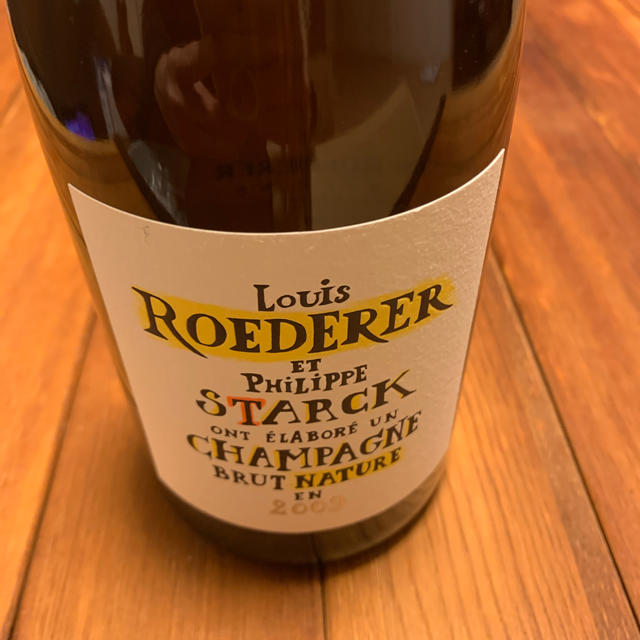 LOUIS ROEDERER CHAMPAGNE ブリュット・ナチュール 食品/飲料/酒の酒(シャンパン/スパークリングワイン)の商品写真