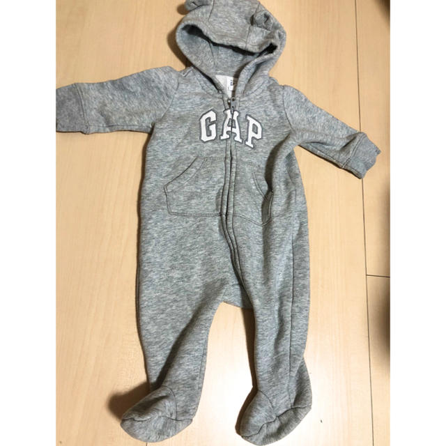 babyGAP(ベビーギャップ)のカバーオール キッズ/ベビー/マタニティのベビー服(~85cm)(ロンパース)の商品写真