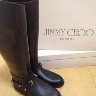 ジミーチュウ(JIMMY CHOO)のジミーチュウ レインブーツ 23cm(レインブーツ/長靴)