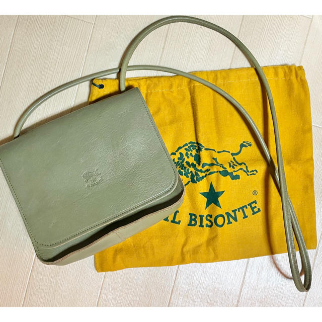 IL BISONTE - イルビゾンテ　レザーショルダーバッグ　54192302110/55