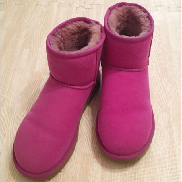 UGG - chami様✨UGG✨ムートンブーツ ピンク 24㎝の通販 by ベーグル