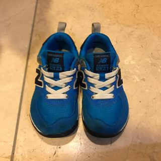 ニューバランス(New Balance)のニューバランス574 15.5cm ブルー(スニーカー)