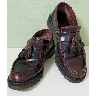 ドクターマーチン(Dr.Martens)のDr.Martens ADRIAN チェリーレッド　タッセルローファー 26cm(ドレス/ビジネス)