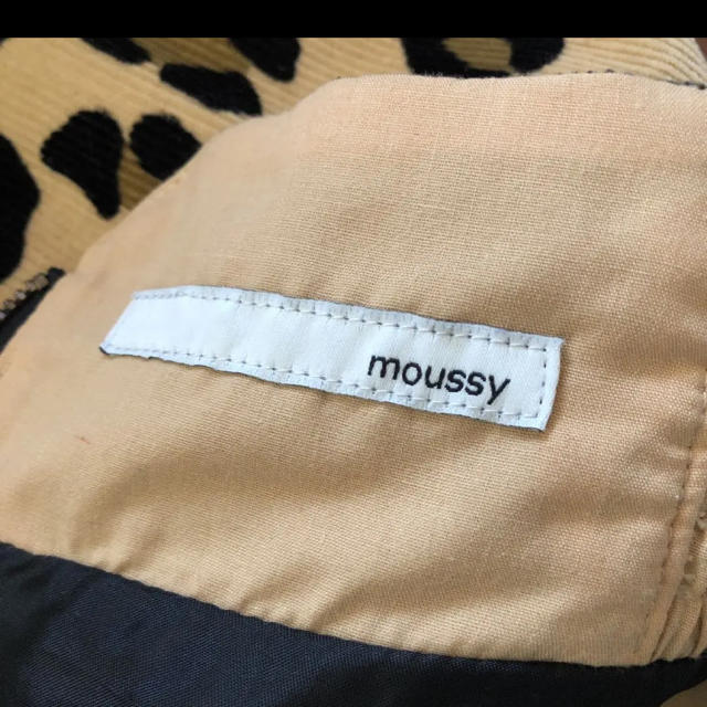 moussy(マウジー)の【超美品！】moussy★ヒョウ柄スカート レディースのスカート(ミニスカート)の商品写真