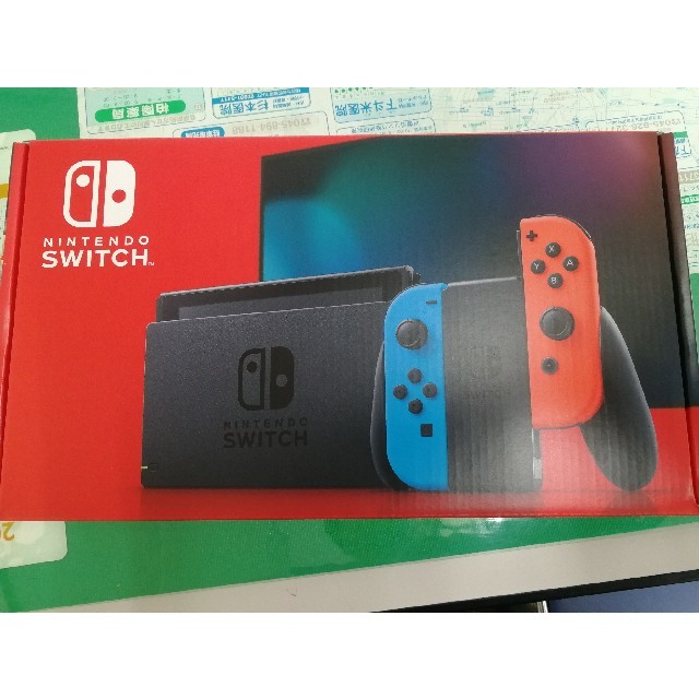 任天堂 スイッチ 本体、赤青、旧型、新品