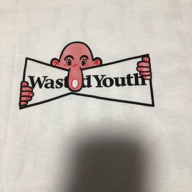 wasted youth powers supply L/S Tee XLサイズTシャツ/カットソー(七分/長袖)