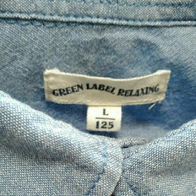 UNITED ARROWS green label relaxing(ユナイテッドアローズグリーンレーベルリラクシング)の値段変更！Green Label Relaxing 　L （125） キッズ/ベビー/マタニティのキッズ服男の子用(90cm~)(Tシャツ/カットソー)の商品写真