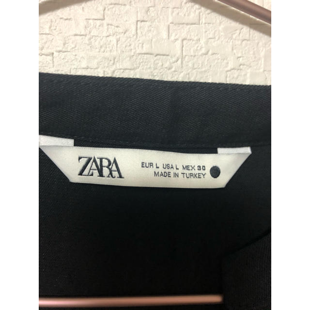 ZARA(ザラ)のZARA チュニックワンピース 未着用品 レディースのワンピース(ひざ丈ワンピース)の商品写真