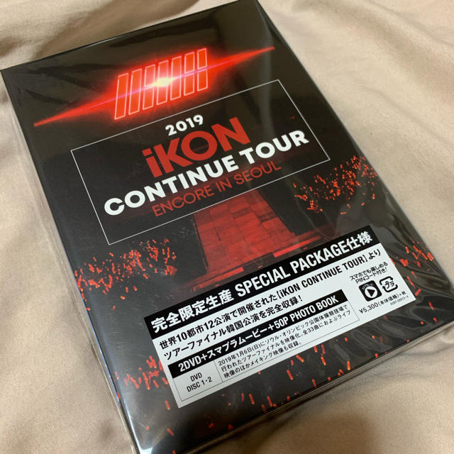 iKON(アイコン)の2019　iKON　CONTINUE　TOUR　ENCORE　IN　SEOUL（ エンタメ/ホビーのDVD/ブルーレイ(ミュージック)の商品写真