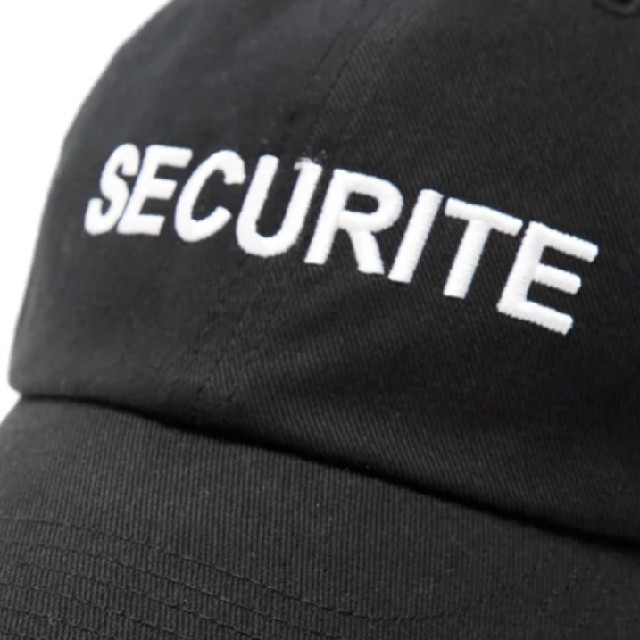 VETEMENTS☆SECURITEベースボールキャップヴェトモン登坂