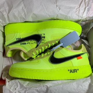 ナイキ(NIKE)のNIKE Air Force 1 Low Off-White Volt(スニーカー)