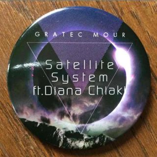 gratec mour 「satellite system」缶バッチ(バッジ/ピンバッジ)