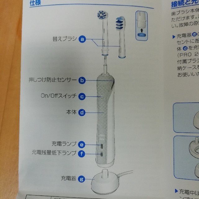 BRAUN(ブラウン)のTPP0810様専用   BRAUN Oral-b PRO1000 スマホ/家電/カメラの美容/健康(電動歯ブラシ)の商品写真