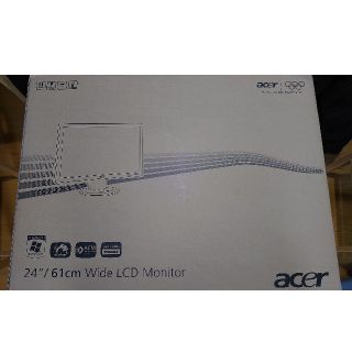 Acer - Acer V243H bmd 24インチワイドモニターの通販 by flyingfinn's