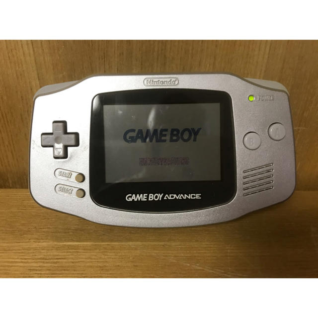 任天堂 ゲームボーイアドバンス GBA 本体 シルバー