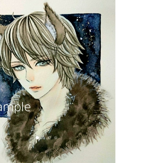 販売再開予定 専用 手描きイラスト オリジナル 和装男子 ドローイング 販売再開予定 専用 手描きイラスト オリジナル 和装男子 ドローイング