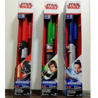 スターウォーズ、エレクトリックライトセーバー、３本セット（単4電池9本付）(その他)