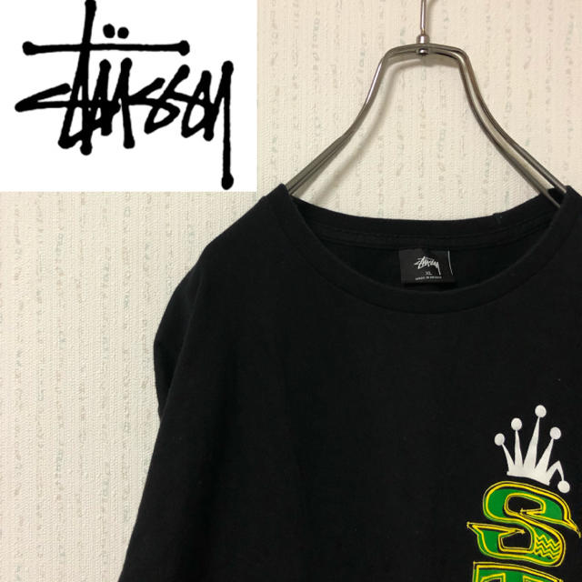 STUSSY(ステューシー)の【激レア】ステューシー☆ロゴ入りTシャツ メンズのトップス(Tシャツ/カットソー(半袖/袖なし))の商品写真