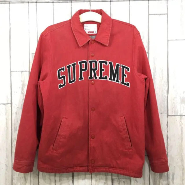 【Sサイズ】Supreme アーチロゴ コーチジャケット39ω