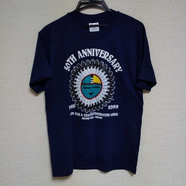 Hanes(ヘインズ)のホピ族 アクセサリーショップ50周年記念限定Tシャツ ネイティブアメリカン メンズのトップス(Tシャツ/カットソー(半袖/袖なし))の商品写真