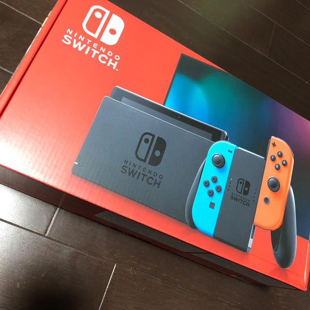 ニンテンドースイッチ本体 新型 ネオンカラー 保証有