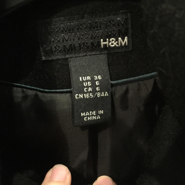 H&M(エイチアンドエム)のウールコート レディースのジャケット/アウター(ロングコート)の商品写真