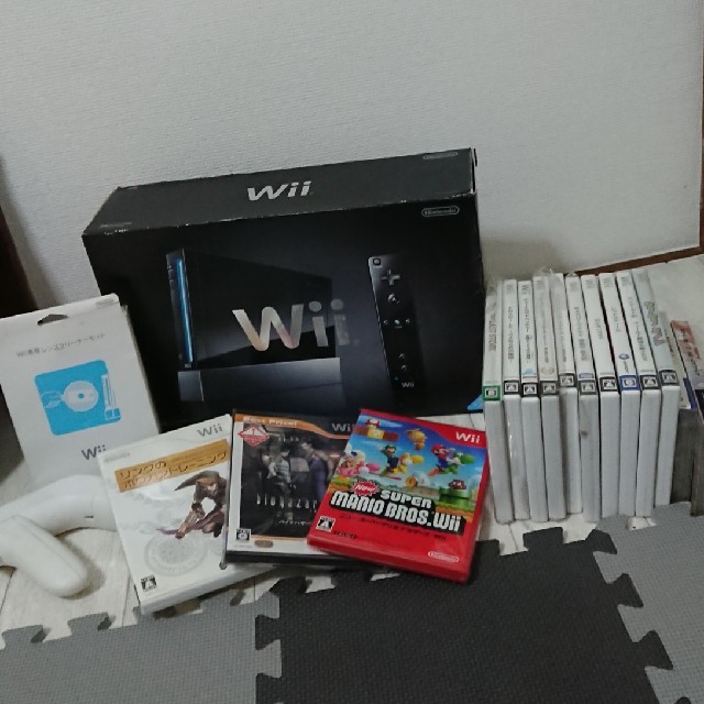 任天堂 - Wii 本体 ソフト15本 セットの通販 by ナオ00's shop｜ニンテンドウならラクマ