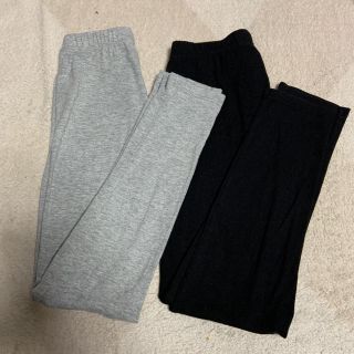 ギャップキッズ(GAP Kids)のgap kids レギンス　2枚セット　120 ブラック　グレー　スパッツ(パンツ/スパッツ)