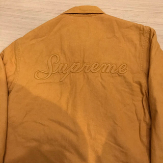 シュプリーム(Supreme)の18AW Supreme Sherpa Lined Denim Shirt (Gジャン/デニムジャケット)