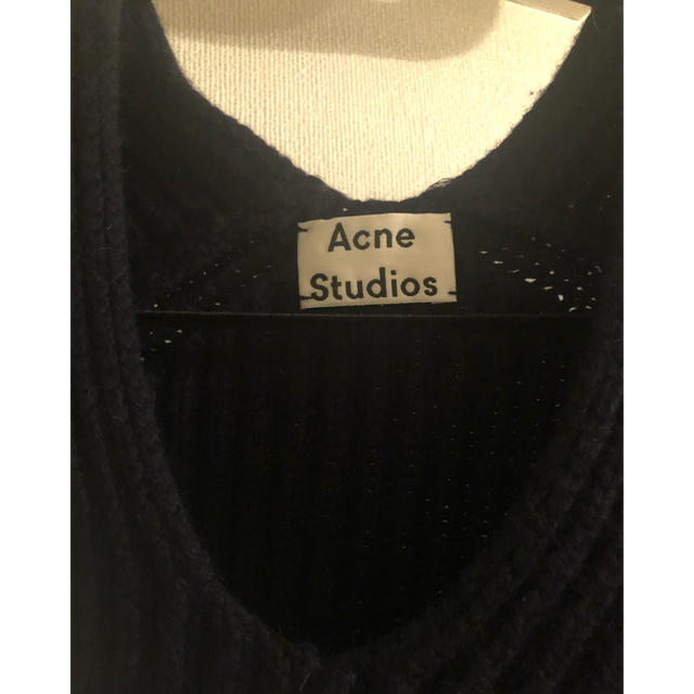 ACNE(アクネ)のAcne Studios Deborah KnitアクネニットデボラXSネイビー レディースのトップス(ニット/セーター)の商品写真