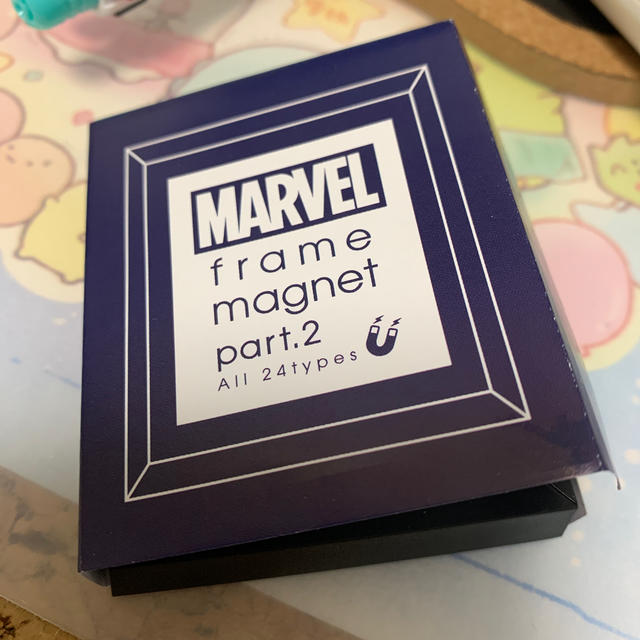 MARVEL(マーベル)のマーベル　フレームマグネット　ブラックウィドウ ホークアイ エンタメ/ホビーのアニメグッズ(その他)の商品写真