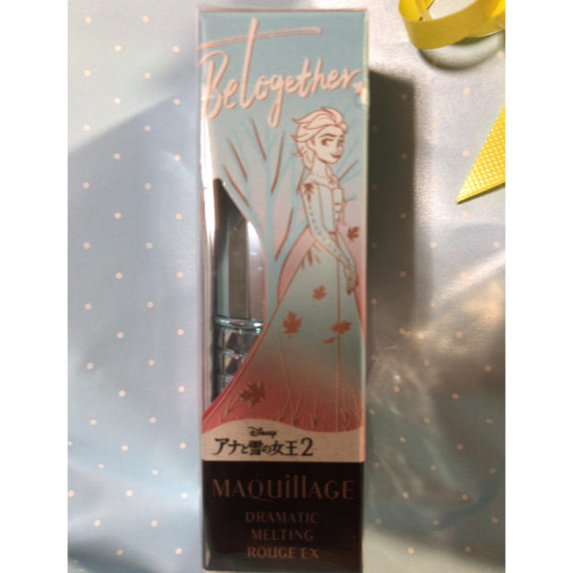 SHISEIDO (資生堂)(シセイドウ)のアナと雪の女王2 マキアージュ 限定 口紅 2本セット 新品未開封品 コスメ/美容のベースメイク/化粧品(口紅)の商品写真