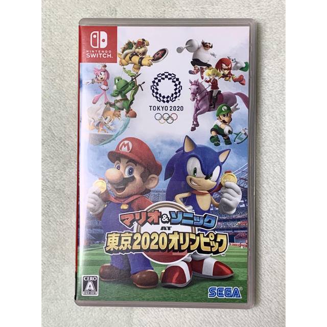 Nintendo Switch(ニンテンドースイッチ)のSwitch マリオ&ソニック東京2020オリンピック エンタメ/ホビーのゲームソフト/ゲーム機本体(家庭用ゲームソフト)の商品写真