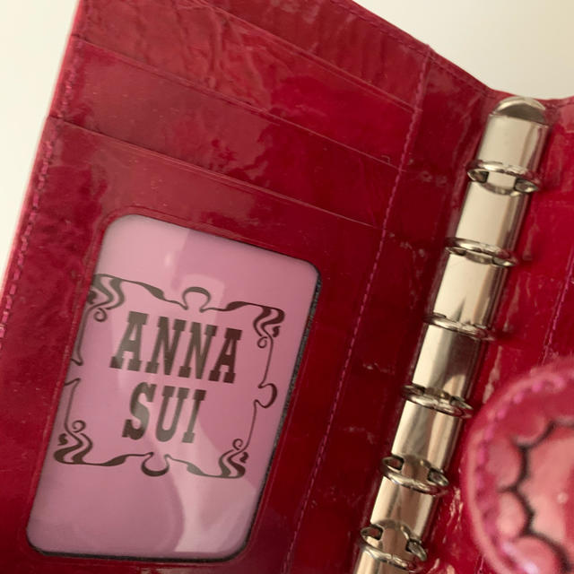 <値下げ交渉可能>ANNA SUI 手帳　ワインレッド 2