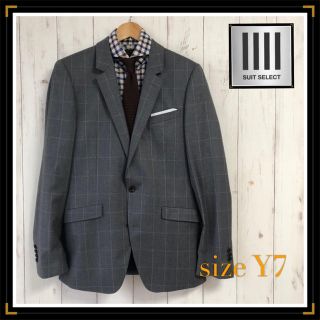 スーツカンパニー(THE SUIT COMPANY)の【スーツセレクト】美品！ウインドウペーン♪テーラードジャケット♪(テーラードジャケット)